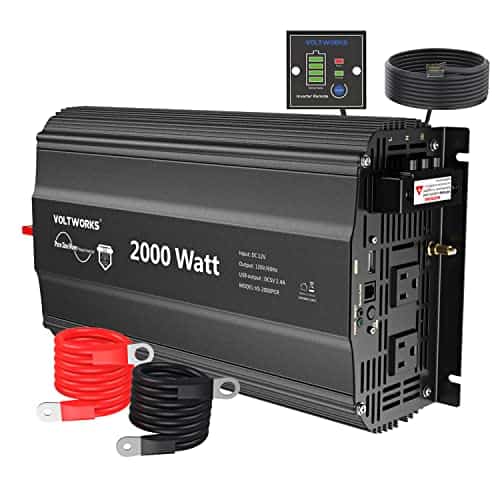 Inversor de Corriente 2000Watt Onda Sinusoidal Pura