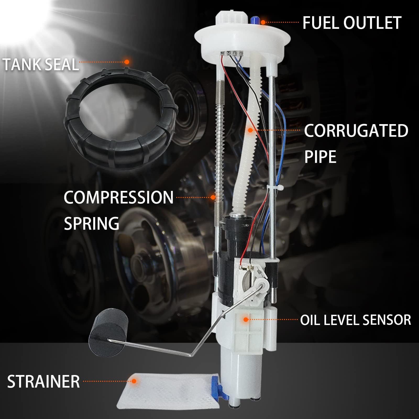 2208613 2204945 Ensamblaje de Bomba de Combustible de - Imagen 4