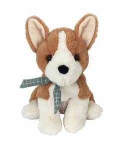 Peluche de perro Corgi Corwin de MON AMI - 12", de mano