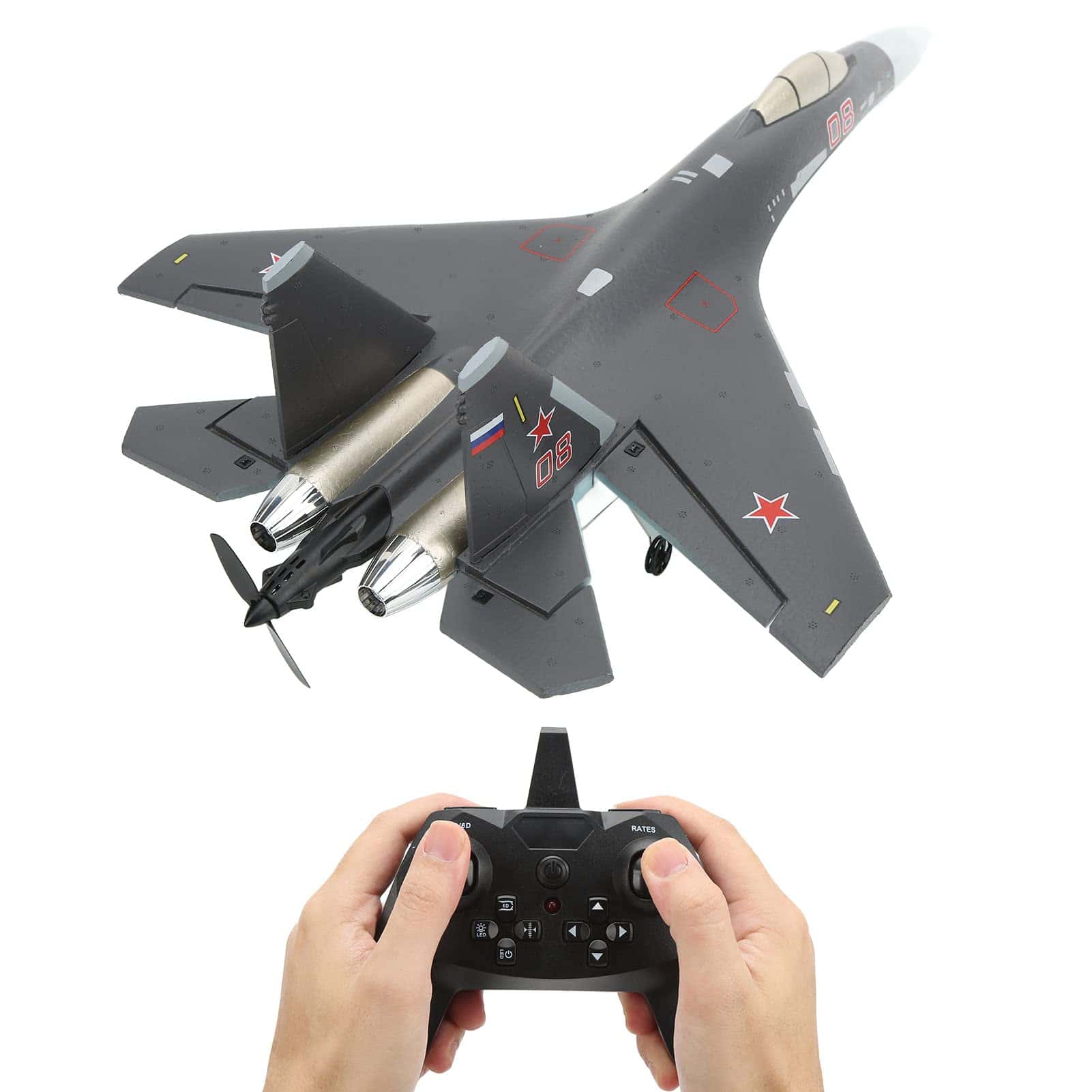 Planeador RC - Avión de Control Remoto 2.4GHz 4CH, Avión RC