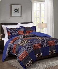 Set de Edredón Chezmoi Collection Sherman de 3 Piezas -