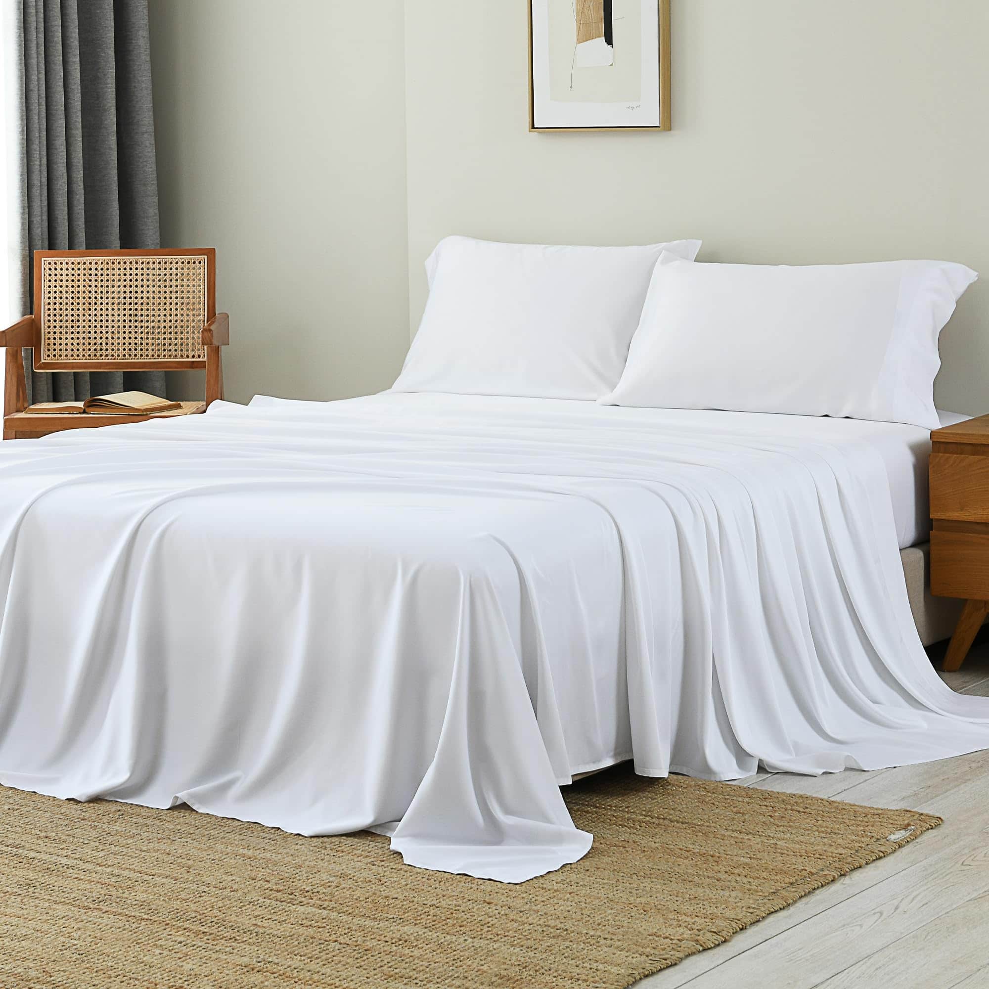 Juegos de Sábanas Gemelas XL Rosecret, 100% Viscosa - Imagen 8