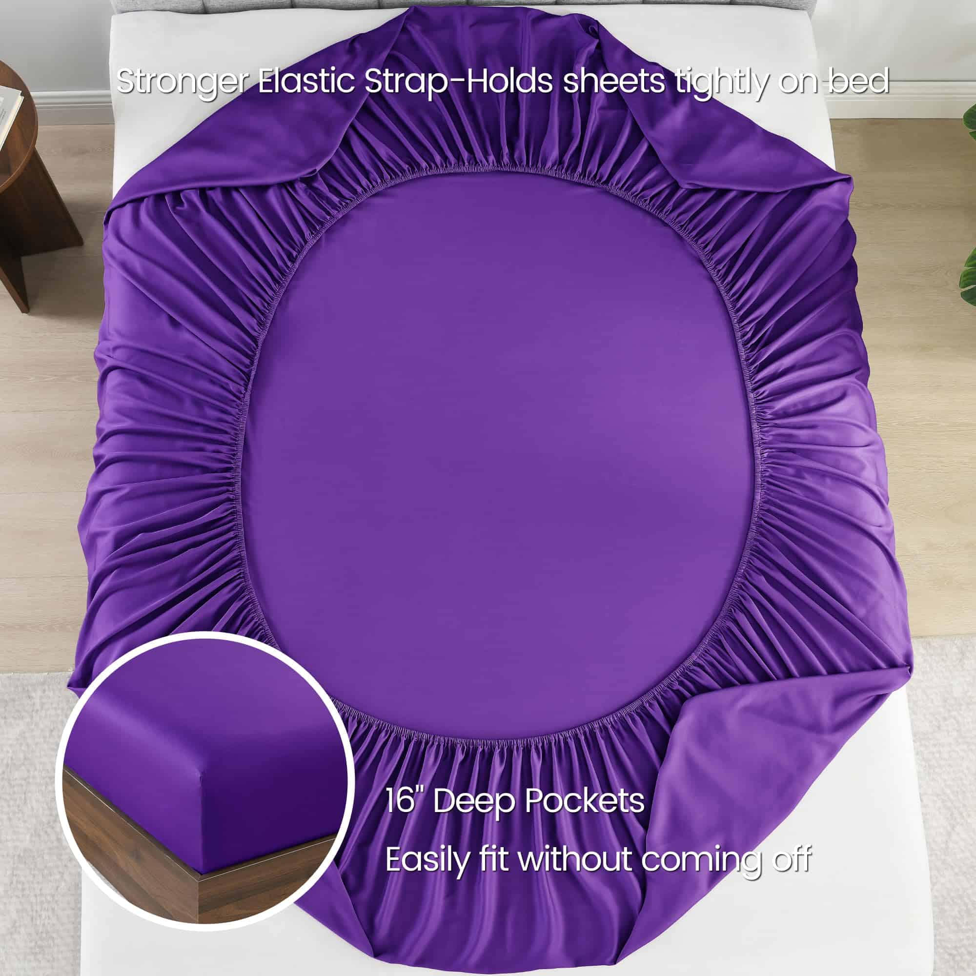 Juego de Sábanas y Fundas de Almohada Twin XL Rosecret, - Imagen 6