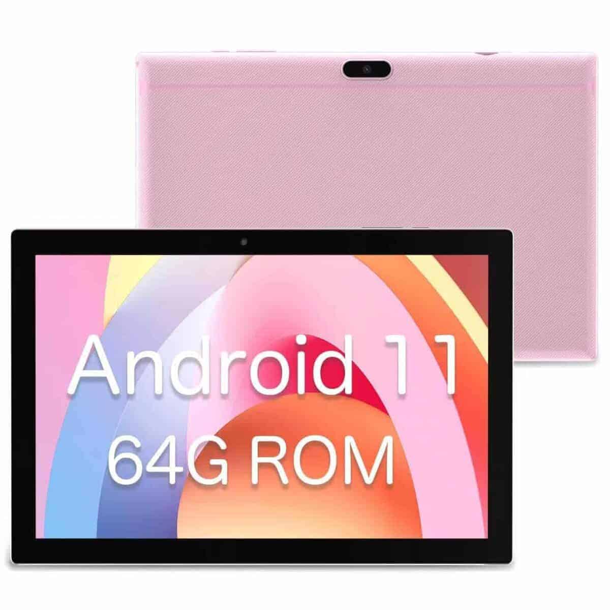 Tablet 64GB 10 Pulgadas, Tableta Android 11, Pantalla HD