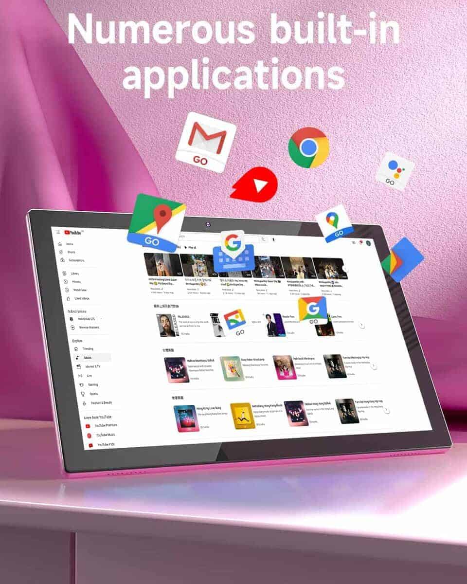 Tablet 64GB 10 Pulgadas, Tableta Android 11, Pantalla HD - Imagen 4