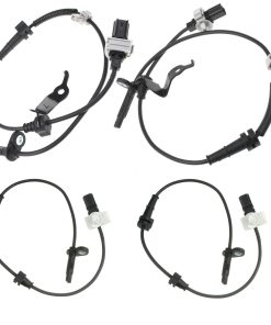 Juego de 4 sensores de velocidad de rueda ABS delanteros y