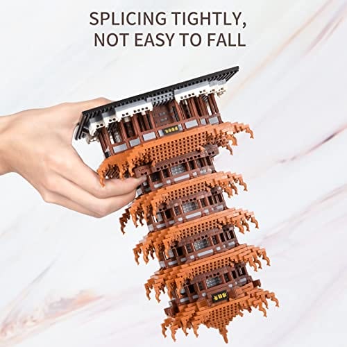 Micro Building Blocks Mini Blocks Set Modelo de la Torre de - Imagen 4