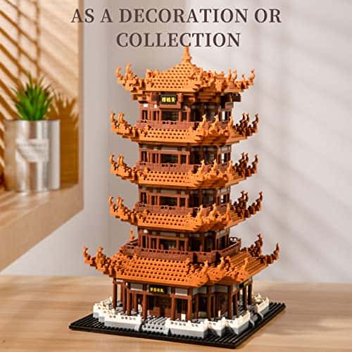 Micro Building Blocks Mini Blocks Set Modelo de la Torre de - Imagen 7