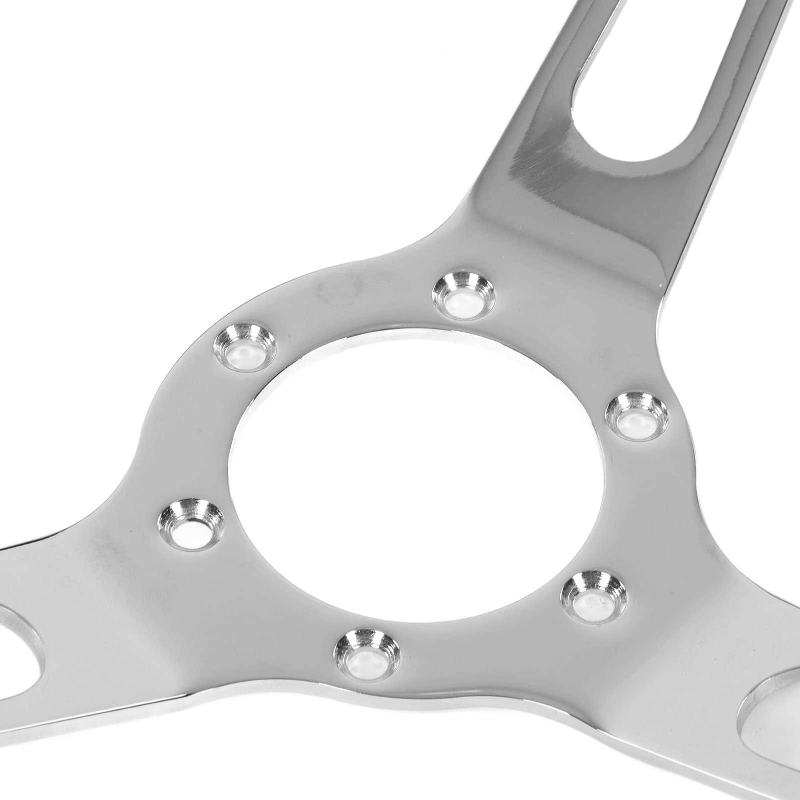 Volante Clásico, 380mm/15in Universal Volante de Madera con - Imagen 10