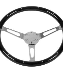 Volante Clásico, 380mm/15in Universal Volante de Madera con