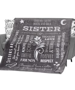 Regalos de Hermanas de la Hermana para Cumpleaños, Manta de