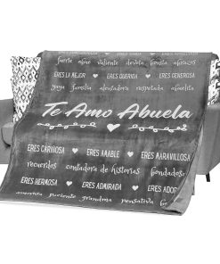 FILO ESTILO Regalos para Abuela Manta en Español, Regalos