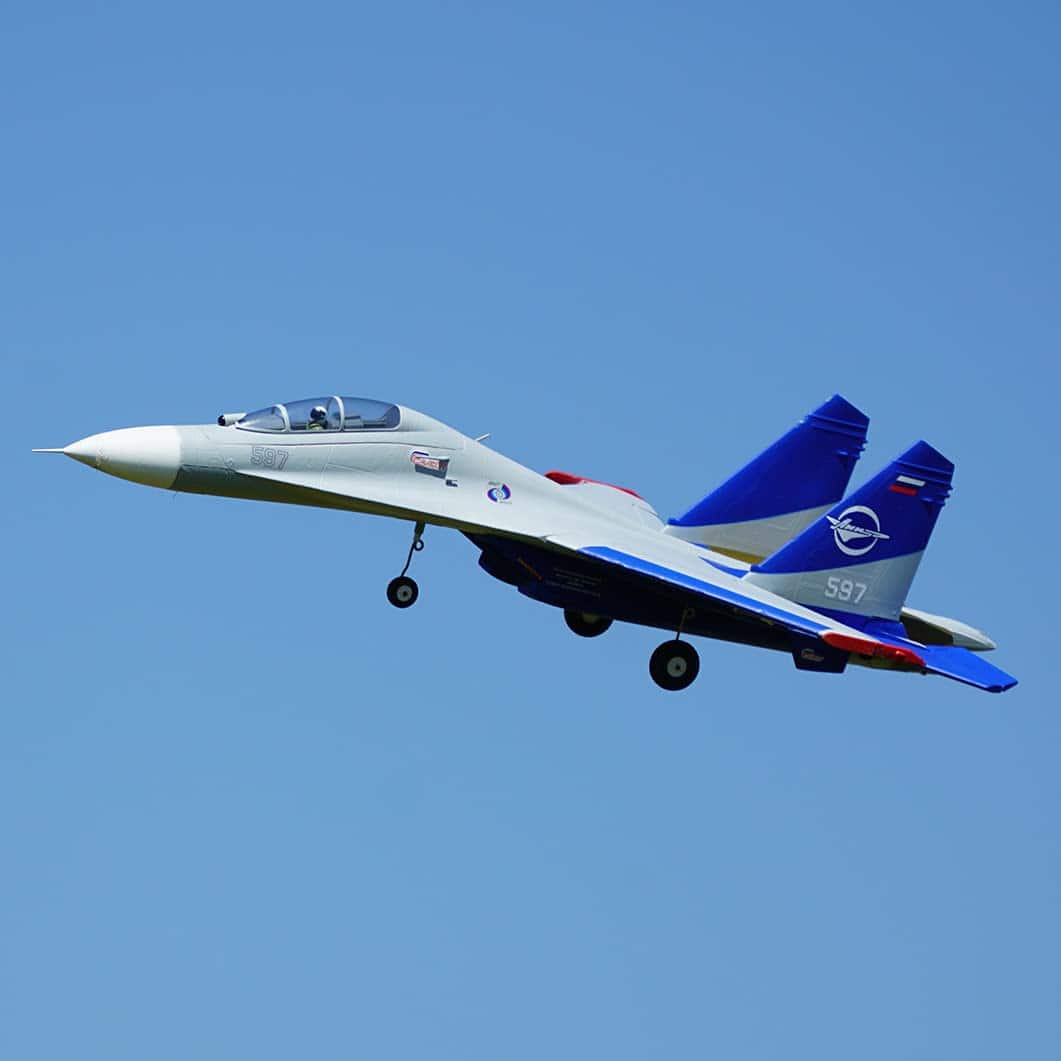 Jet de ventilador ducto Su-27 Twin 50mm EDF 4S XFLY-MODEL - Imagen 7