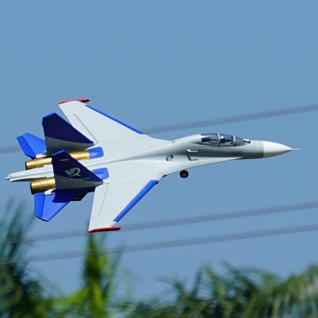 Jet de ventilador ducto Su-27 Twin 50mm EDF 4S XFLY-MODEL - Imagen 3