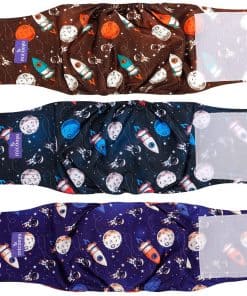 Pañales de bandas de vientre para perros macho MICOOYO -