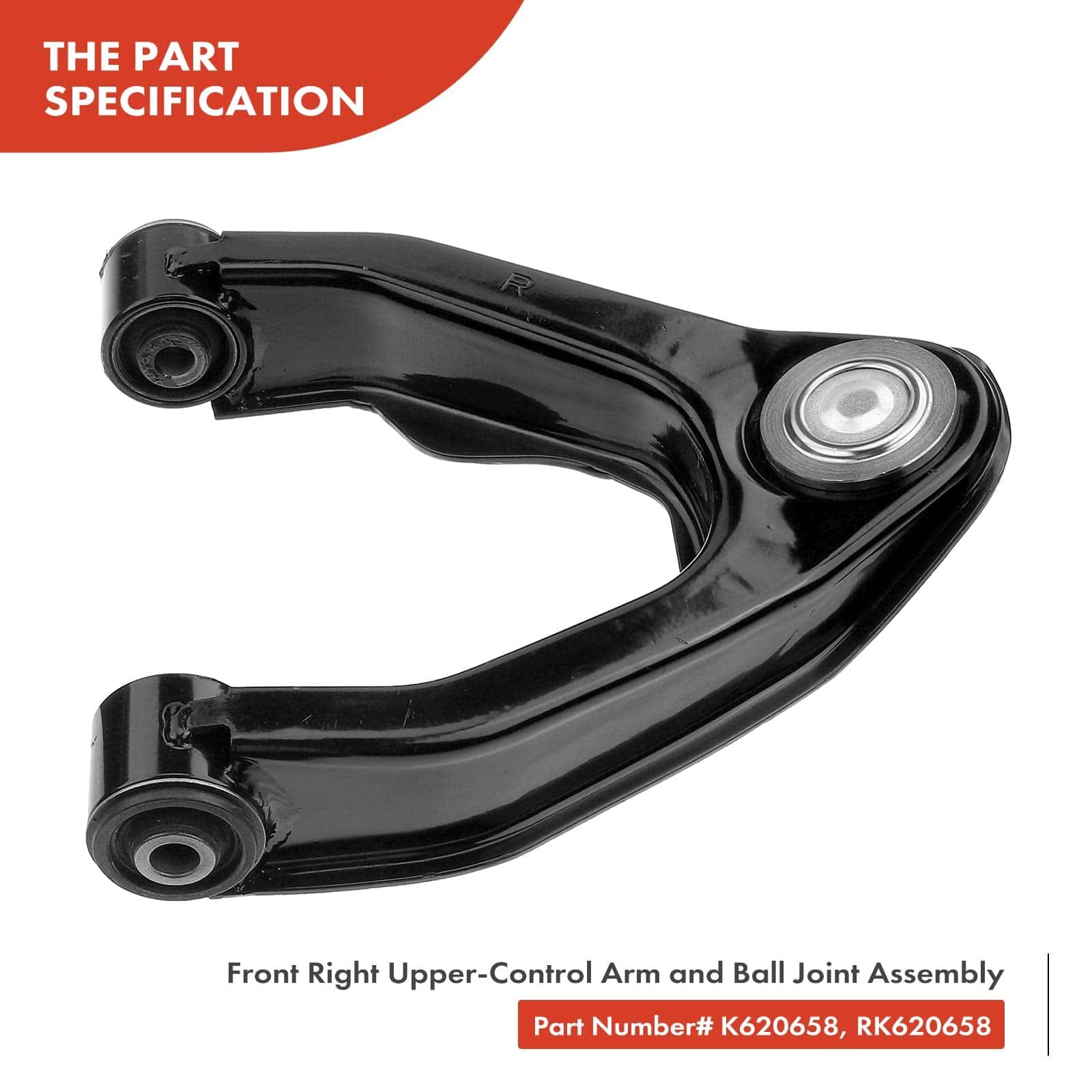 Conjunto de 4 Piezas Premium, Brazo de Control Superior - Imagen 5