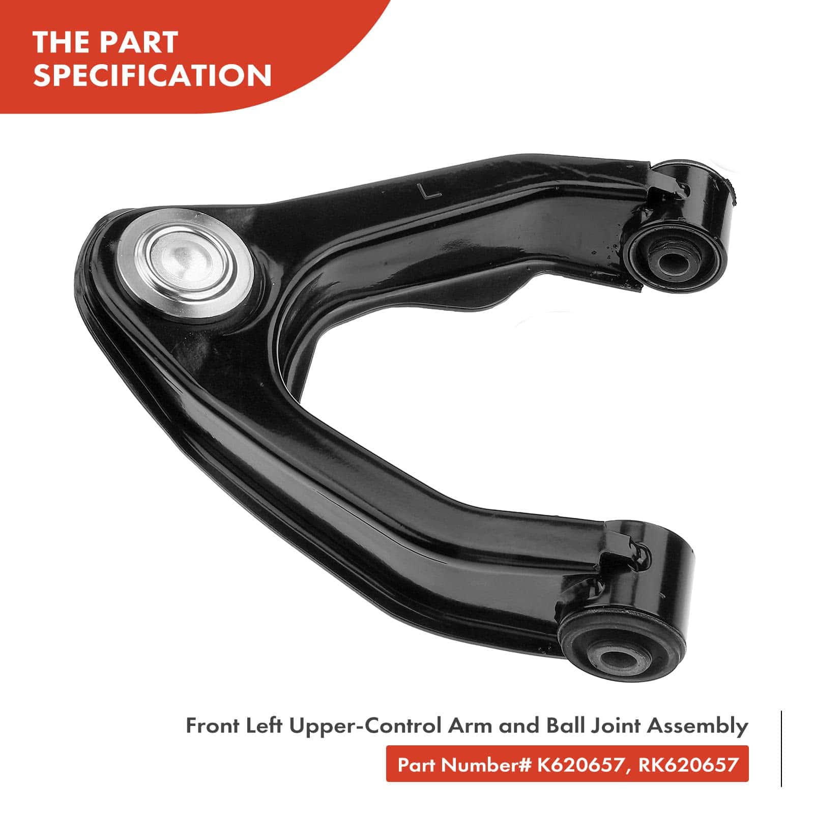 Conjunto de 4 Piezas Premium, Brazo de Control Superior - Imagen 4