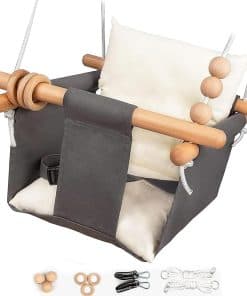 Columpio para bebé interior y exterior Tislly Baby Swing