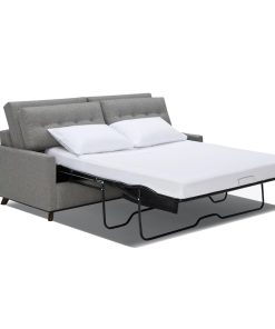 Sábana Ajustable para Sofá Cama, Sábana -Blanco