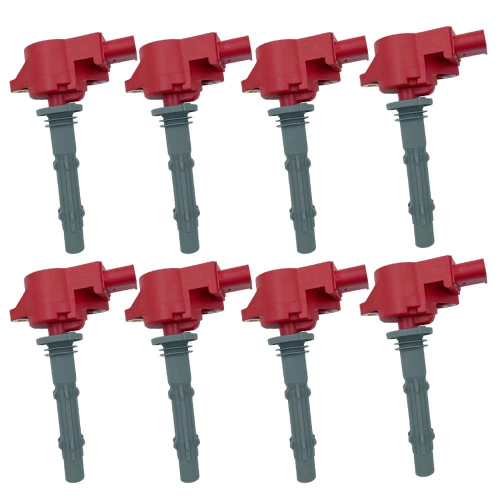 8PCS ARKAUTO HIGH ENERGY RED TOP IGNITION COIL UF535