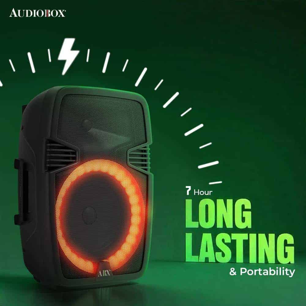 Altavoz portátil Audiobox ABX-160R de 15 pulgadas con - Imagen 10