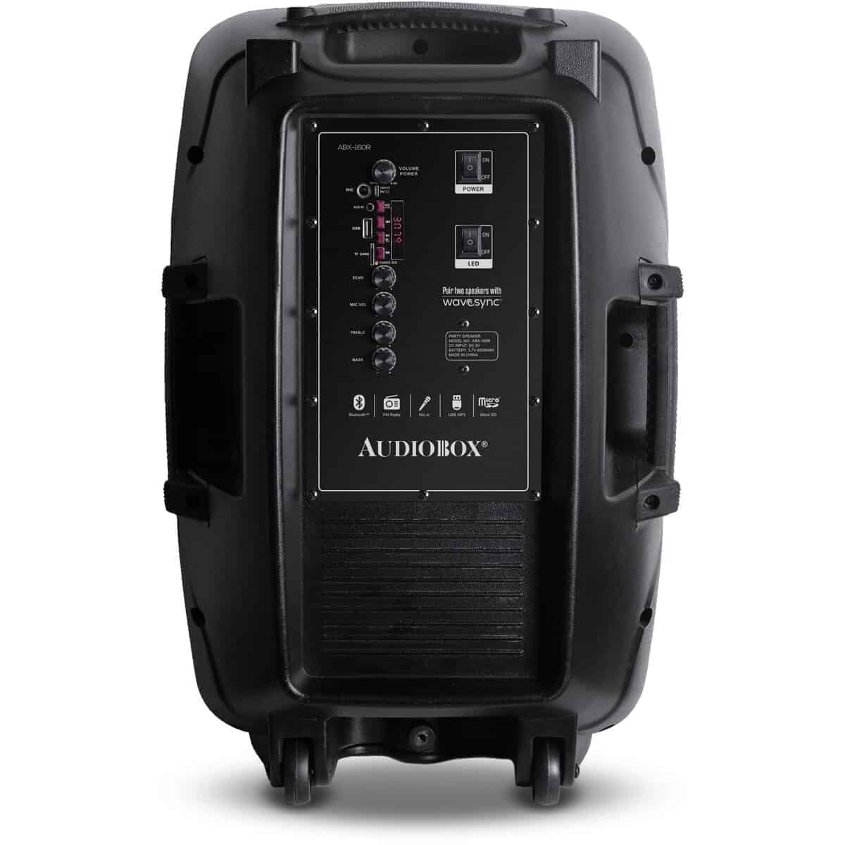 Altavoz portátil Audiobox ABX-160R de 15 pulgadas con - Imagen 3