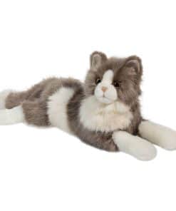 Douglas Cuddle Toys Gretta 24" DLUX Gato de Peluche Gris