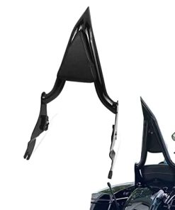 Sissy Bar Negro, Respaldo de Pasajero Desmontable