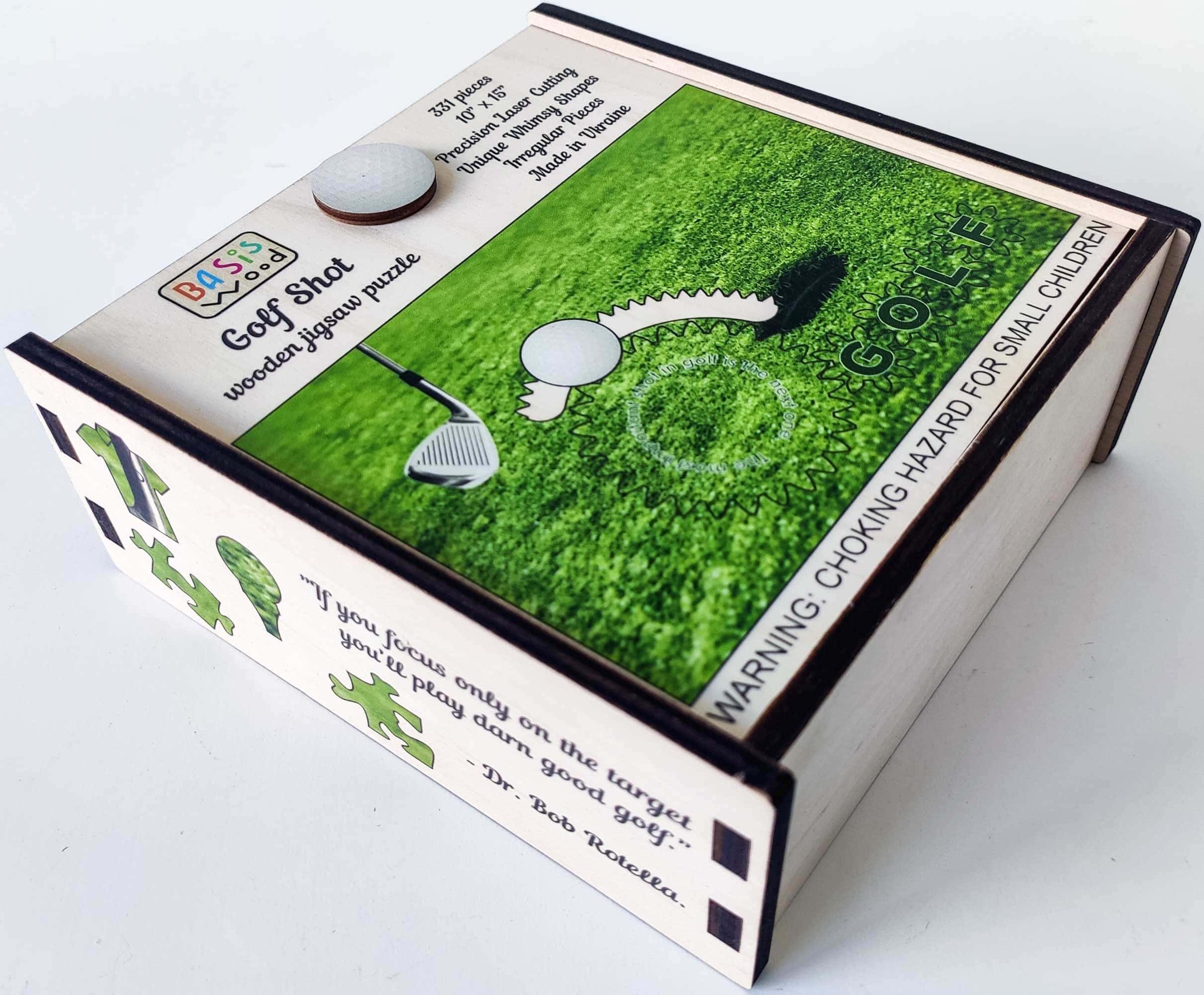 Rompecabezas de madera para adultos - Golf Shot - 331 - Imagen 9