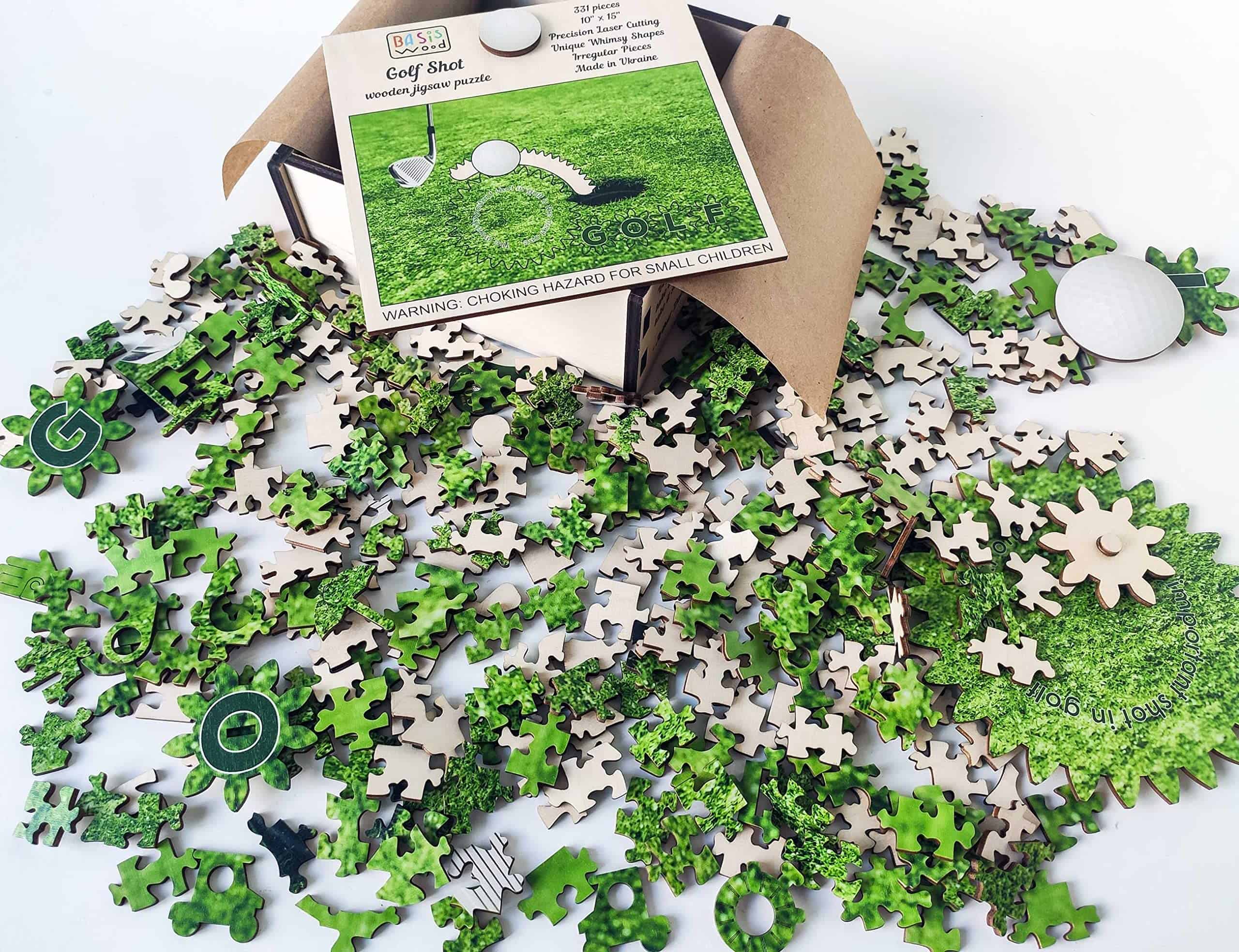 Rompecabezas de madera para adultos - Golf Shot - 331 - Imagen 8