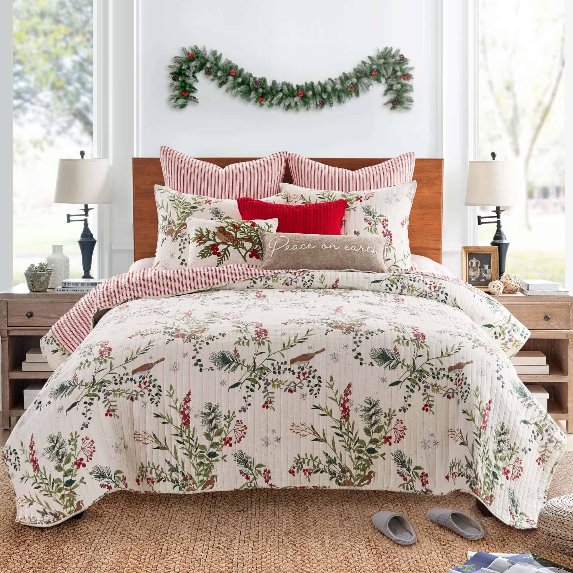 Set de Edredón de Navidad Levtex Home - Winterberry Forest