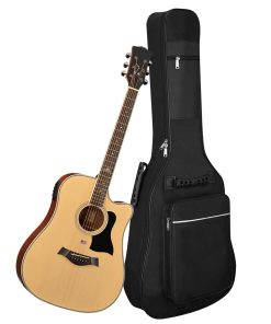 Estuche de guitarra acústica diboer de 3/4 tamaño de 36