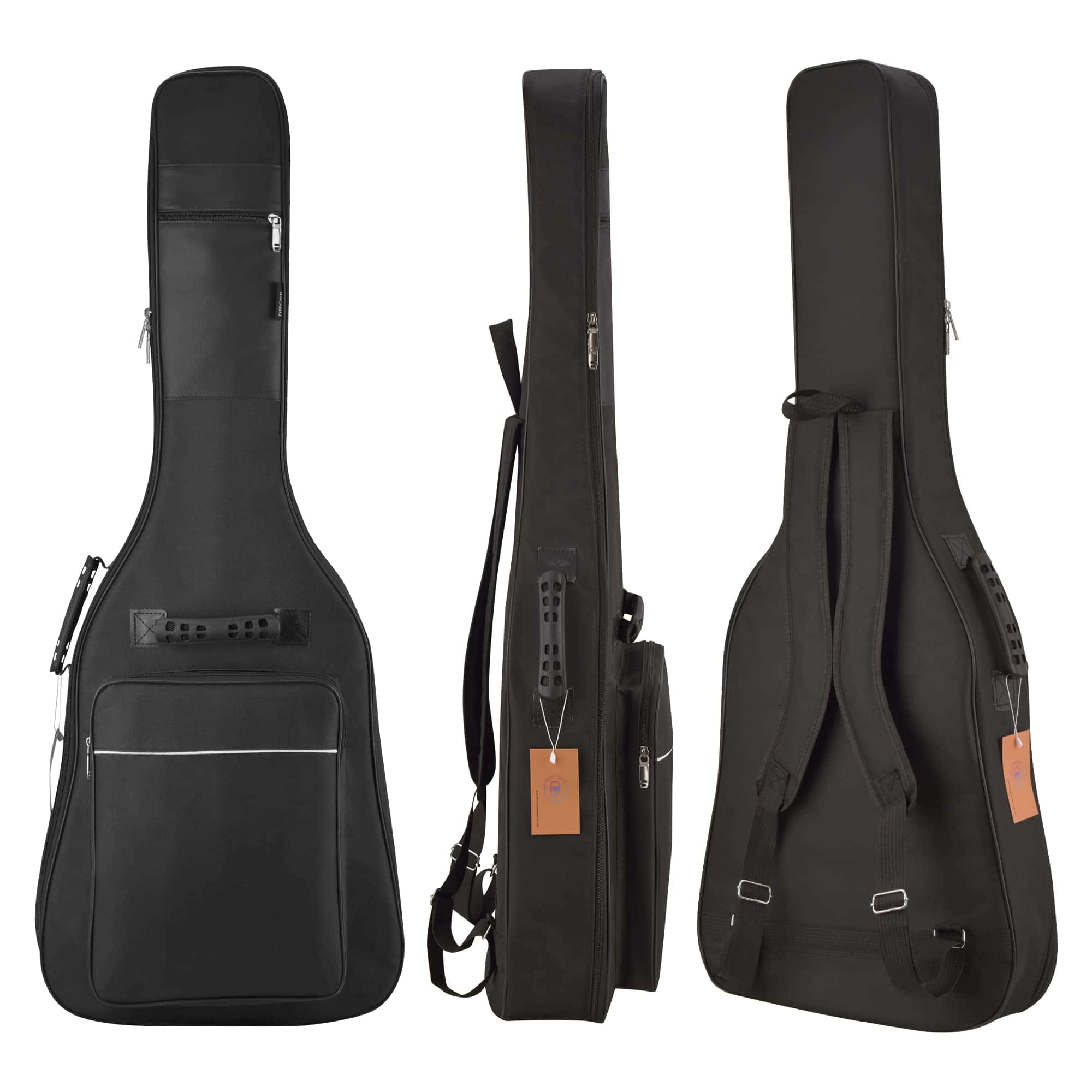 Estuche de guitarra acústica diboer de 3/4 tamaño de 36 - Imagen 3