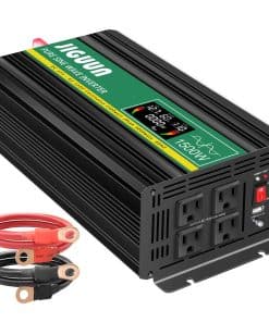 Inversor de Energía Onda Sinusoidal Pura JIGUUN de 1500