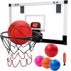 Aro de Baloncesto Portátil para Interiores, Mini Aro de