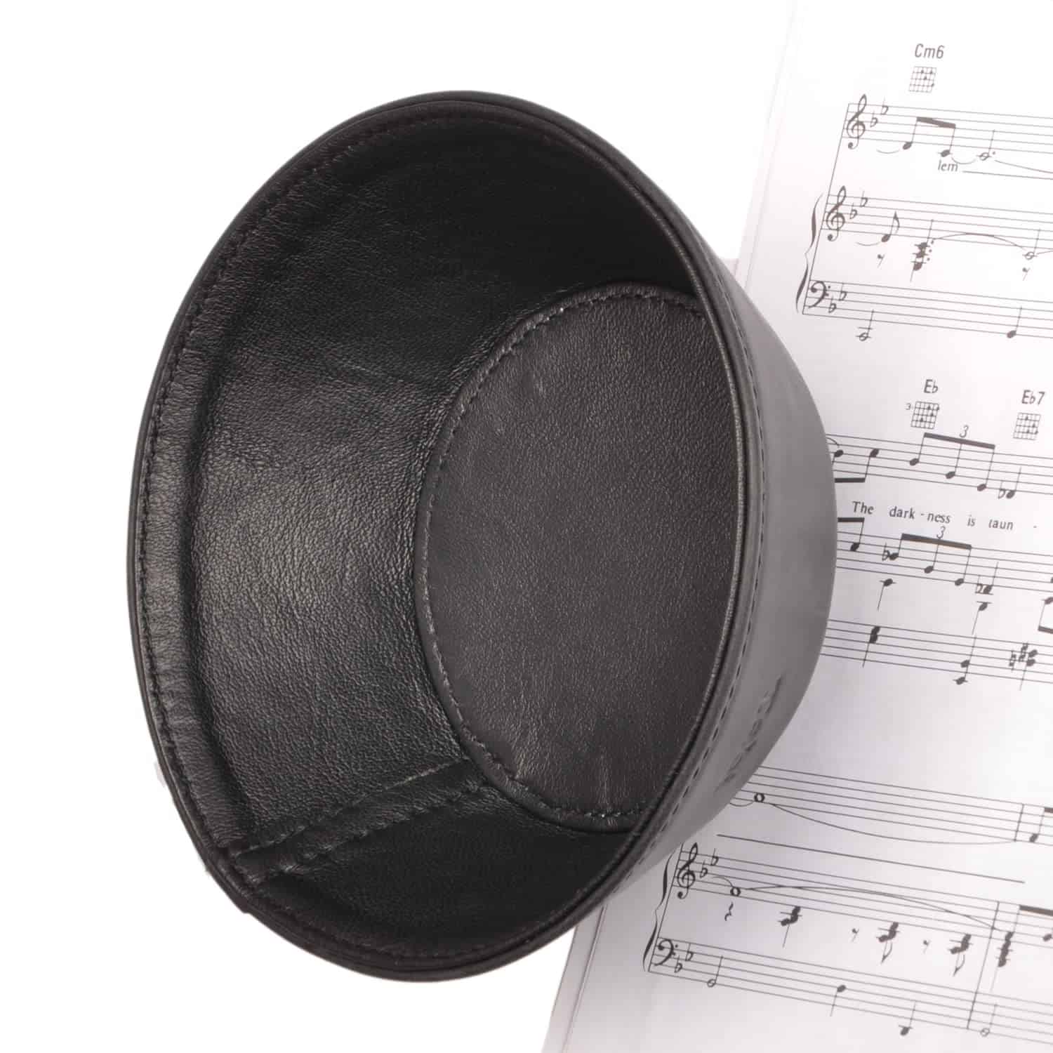 Sordina de Cuero para Trombón, Negro, Cuero Genuino, Sib, - Imagen 4