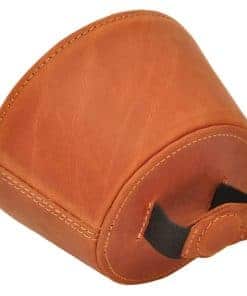 Mute de trompeta de cuero MG Leather Work, ligero con imán,