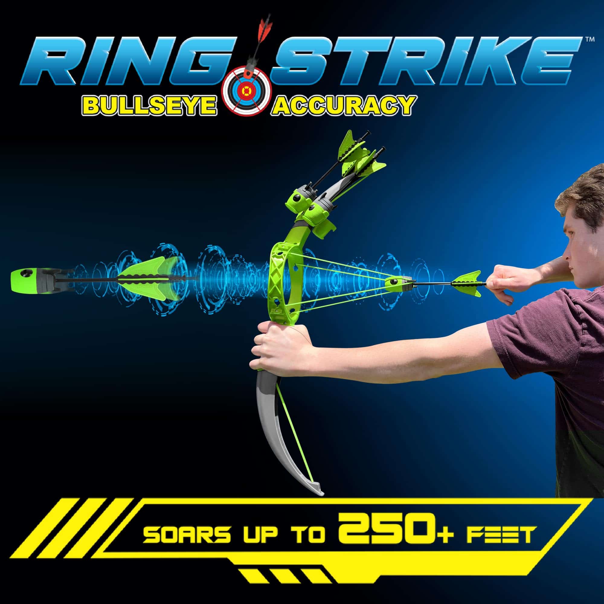 Arco y flecha Ring Strike Funwares lanza flechas a más de - Imagen 4