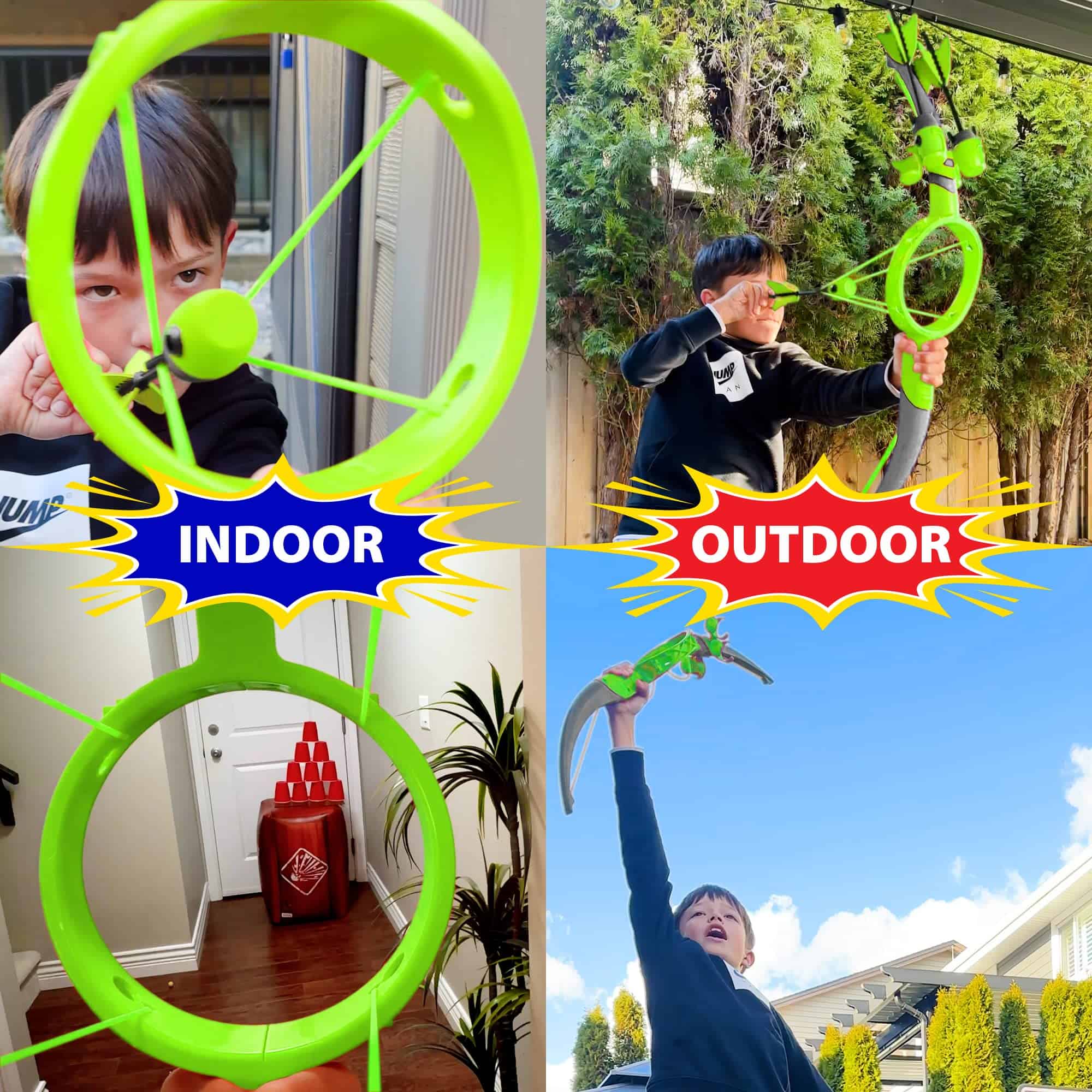 Arco y flecha Ring Strike Funwares lanza flechas a más de - Imagen 5