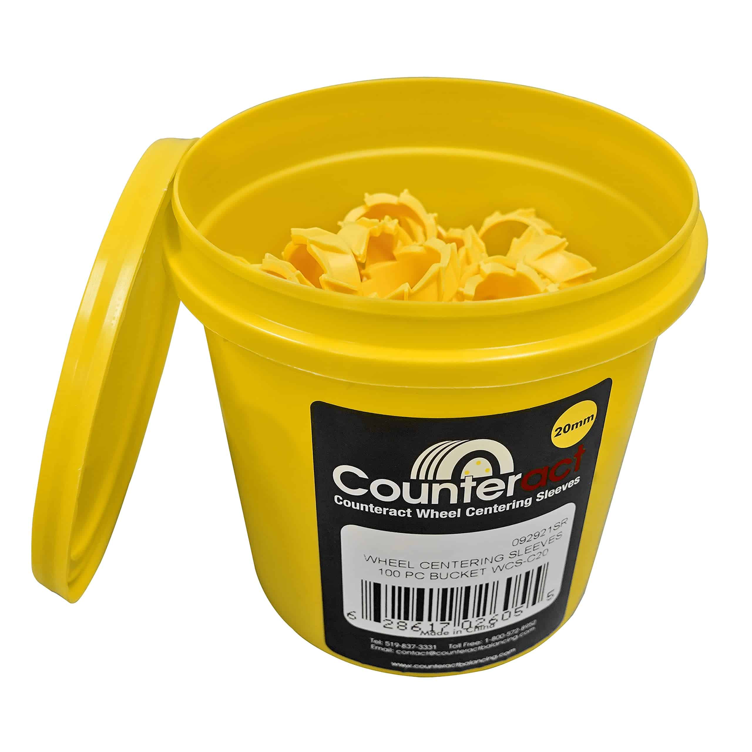 Fundas Centradoras de Rueda Counteract (100PK, 20mm)