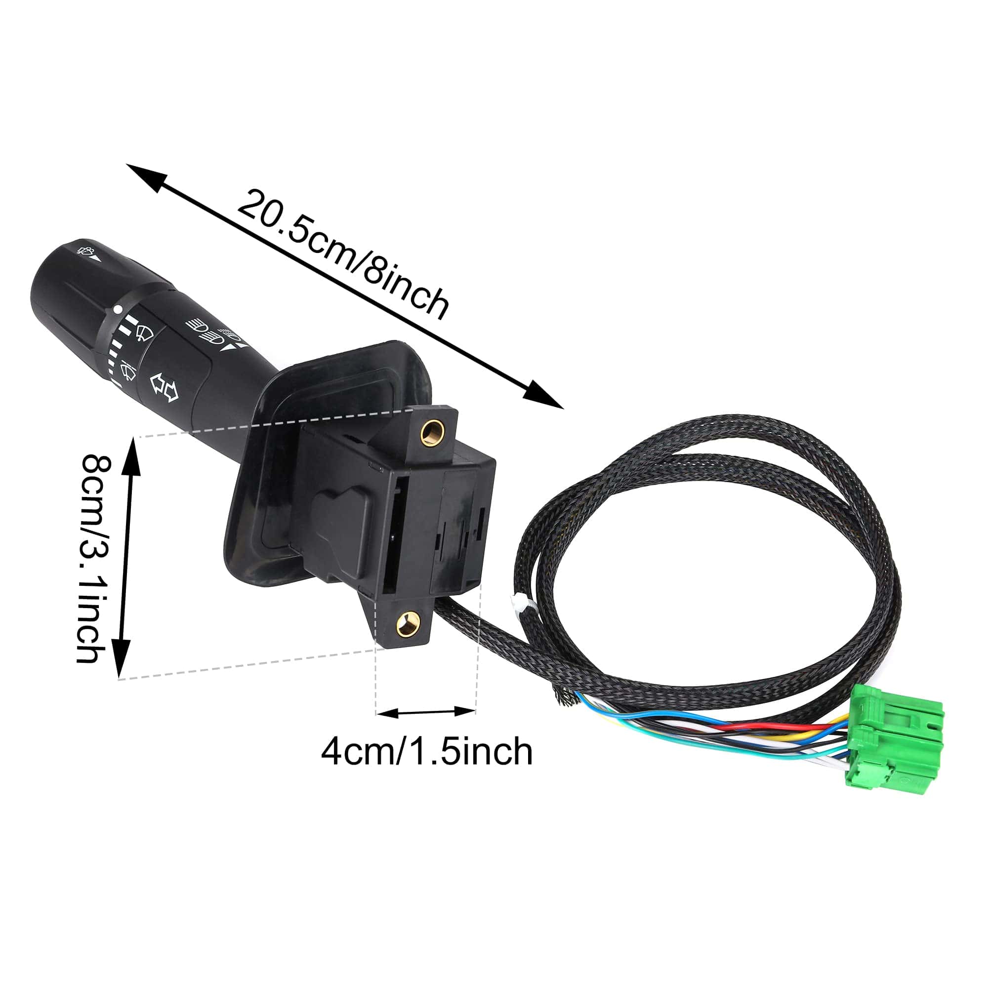 Interruptor de señal de giro y limpiaparabrisas P271067 - Imagen 8