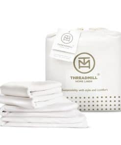 Juego de Sábanas de Algodón Orgánico Threadmill para Cama