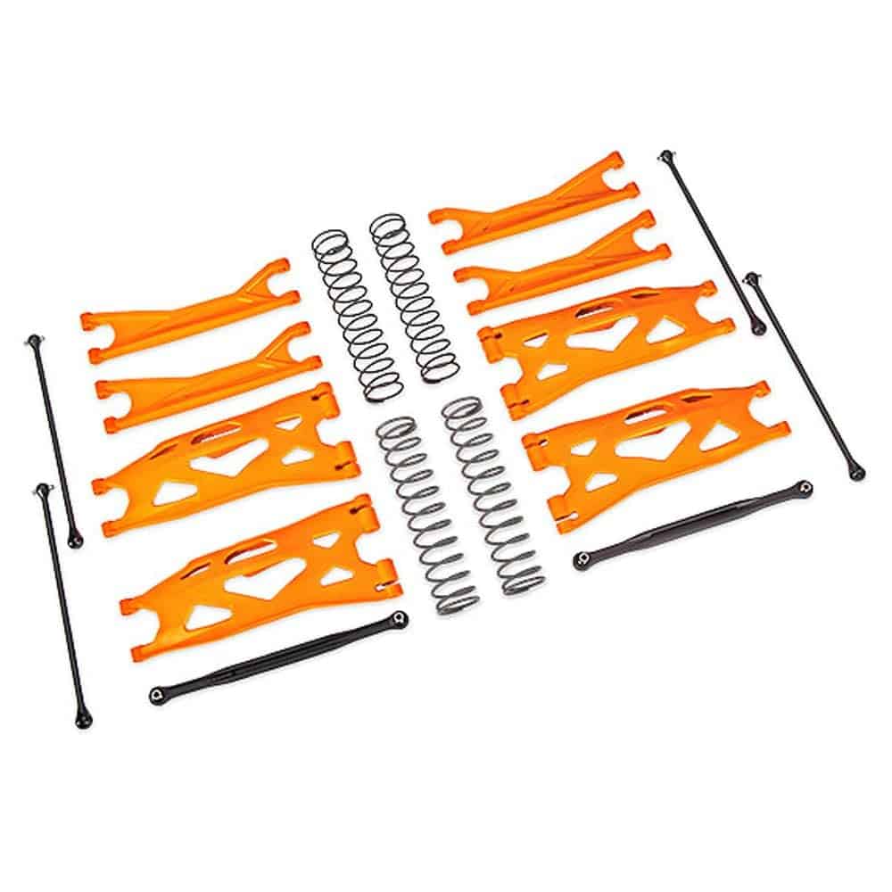 Kit de Suspensión Naranja Traxxas 7895T: X-Maxx WideMaxx