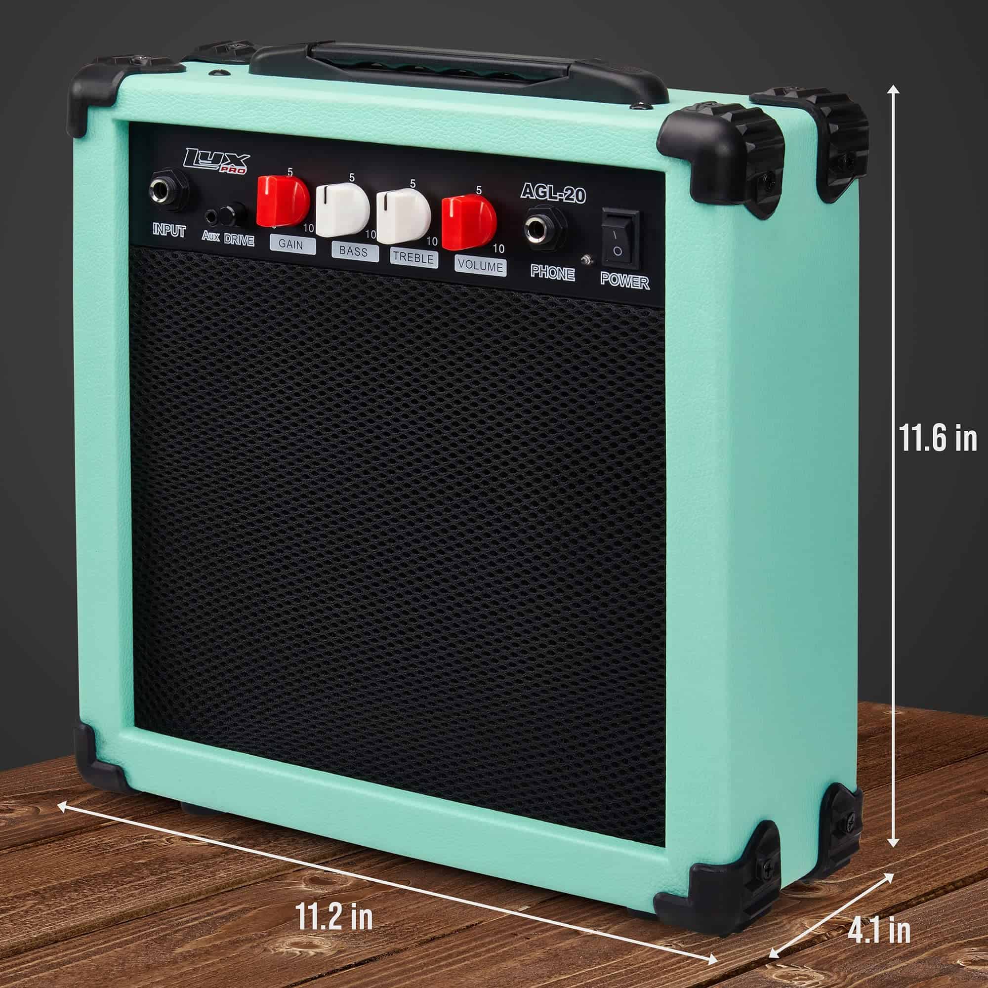 Amplificador de Guitarra Eléctrica LyxPro 20 Vatios con - Imagen 5