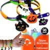 Pack de 96 Pulseras con Cremallera de Halloween UpBrands:
