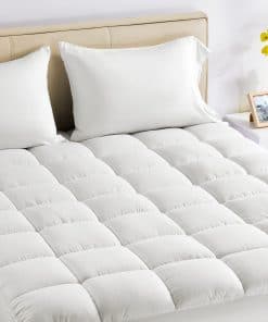 SLEEP ZONE Cubierta de Colchón de Algodón para Cama