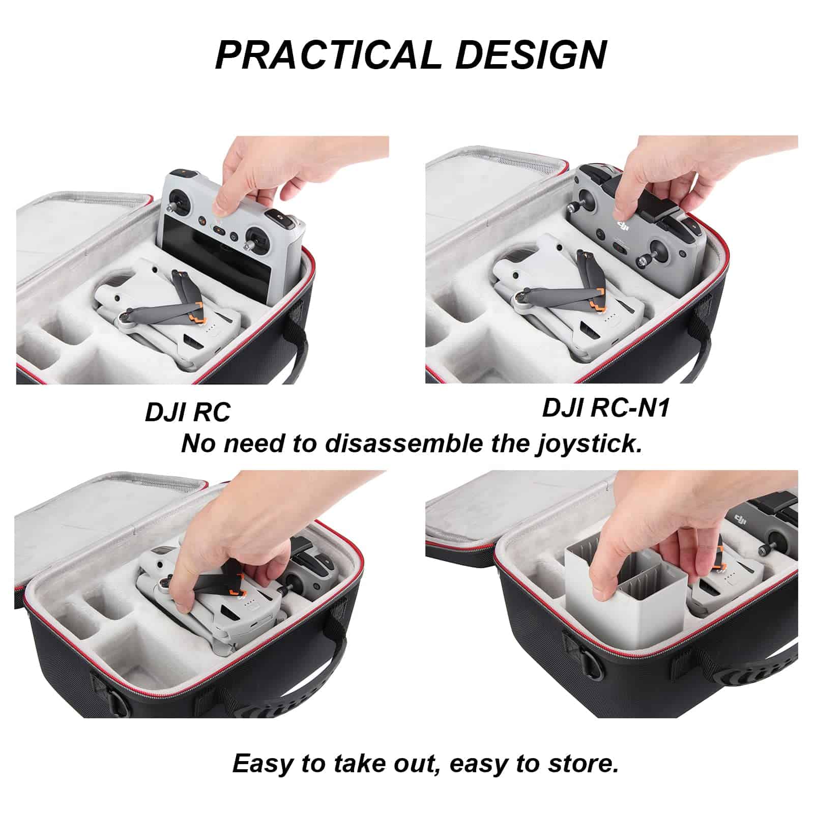 Estuche rígido a prueba de agua Cevanace para DJI Mini 3 - Imagen 9