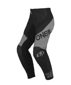 Pantalones O'Neal Boys' Element Racewear V23, Negro/Gris,