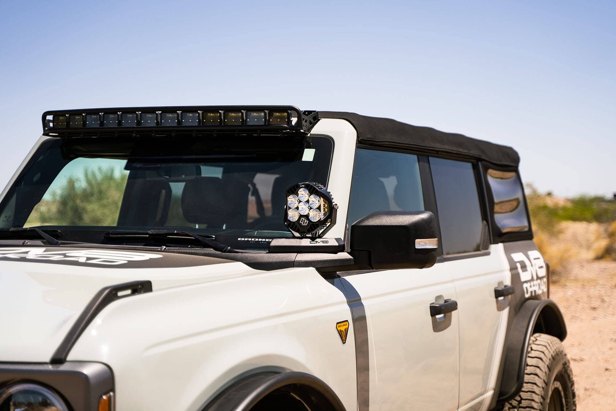 Soportes de luz para montaje en columna A para el Ford - Imagen 3