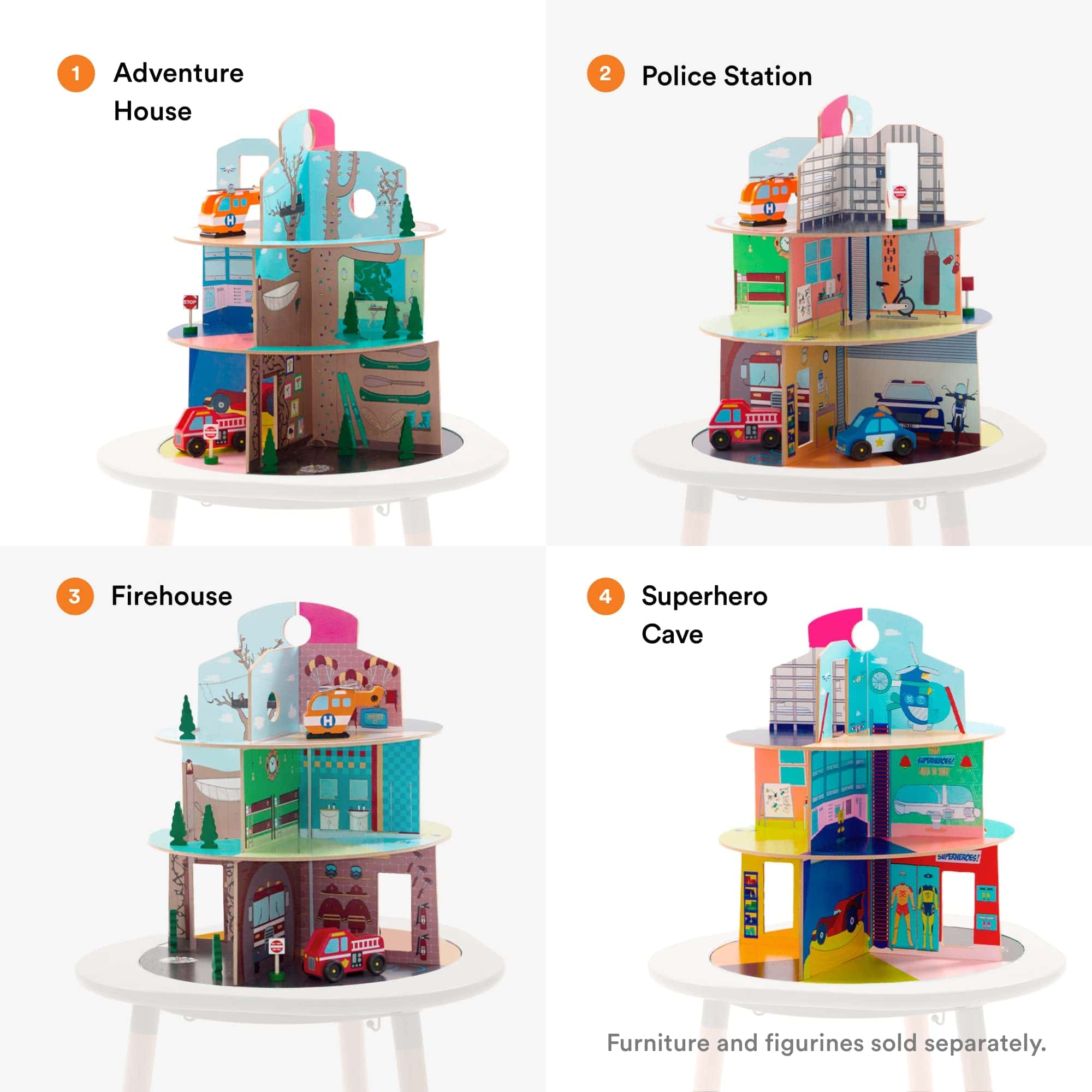 Stokke MuTable Heroes Playhouse - Incluye Cueva de - Imagen 5